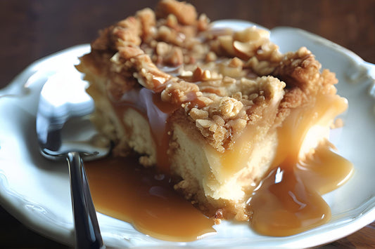 Delicious Caramel Apple Dump Cake