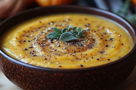 Creamy Acorn Squash Soup