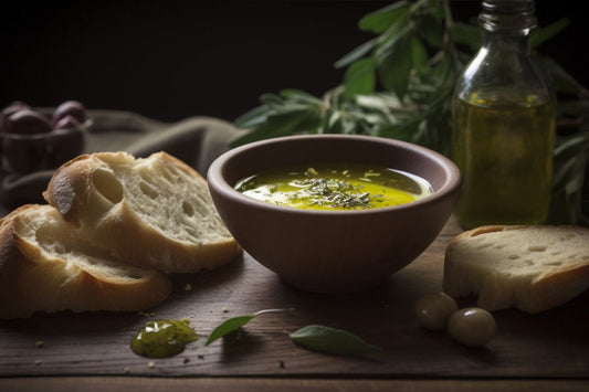Mediterranean Olive Oil Bread Dip
