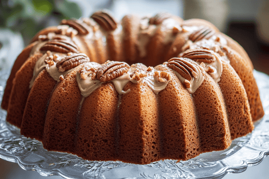 Classic Southern Sock It to Me Bundt Cake with Cinnamon Pecan Swirl
