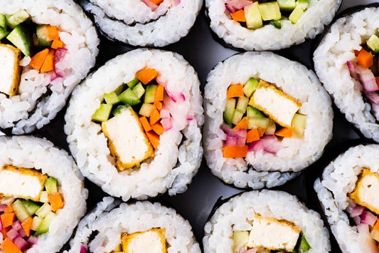 Enjoy a Vegan Japanese Treat - Vegan Katsu Curry and Tofu Sushi Rolls