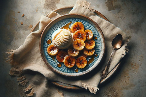 Caramelized Bananas, Bananas in a Sweet, Golden Embrace