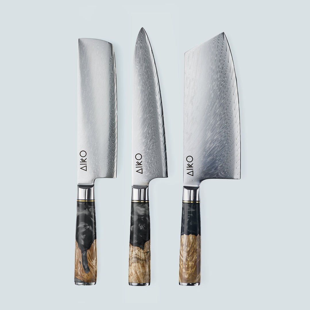 Damascus Steel Knives & Knife Sets
