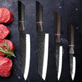 Haru Ebony Handle Knife set